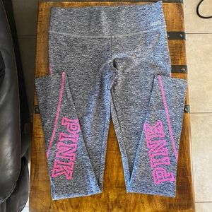 PINK- Victoria’s Secret leggings grey size XS